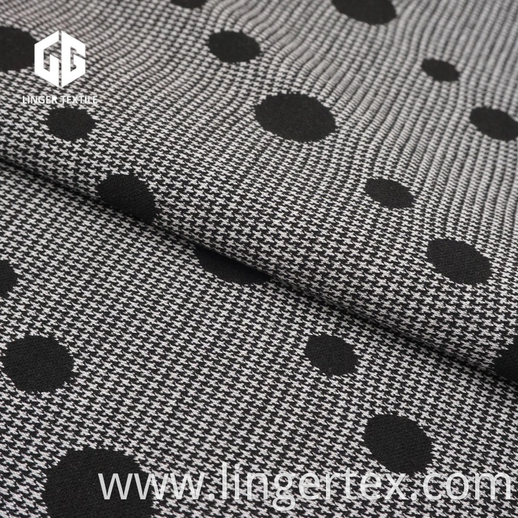 Wholesale Spot Cotton Nylon Polyester Knitted Fabric Jacquard Fabric